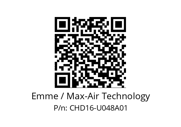   Emme / Max-Air Technology CHD16-U048A01