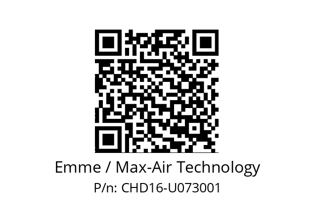   Emme / Max-Air Technology CHD16-U073001