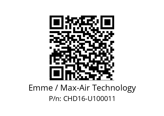   Emme / Max-Air Technology CHD16-U100011