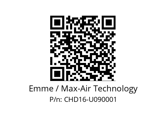   Emme / Max-Air Technology CHD16-U090001