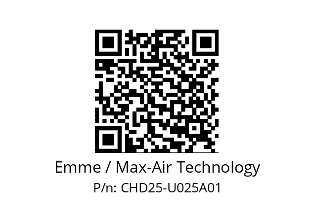   Emme / Max-Air Technology CHD25-U025A01