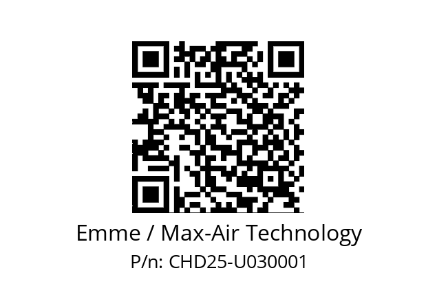   Emme / Max-Air Technology CHD25-U030001