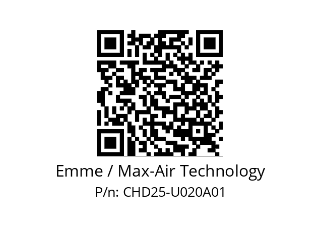   Emme / Max-Air Technology CHD25-U020A01