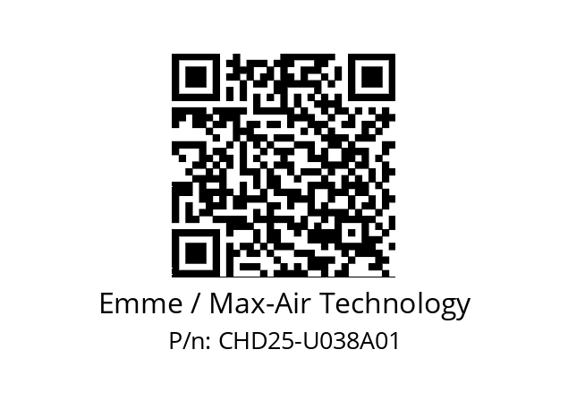   Emme / Max-Air Technology CHD25-U038A01