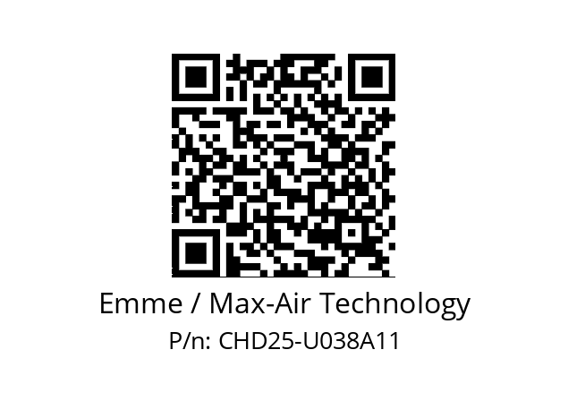   Emme / Max-Air Technology CHD25-U038A11