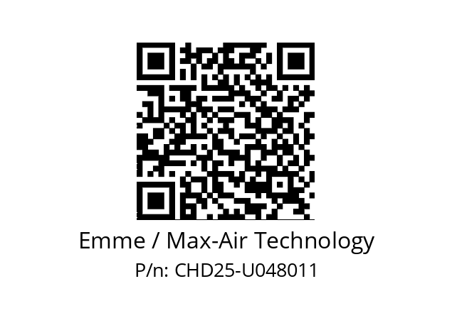   Emme / Max-Air Technology CHD25-U048011