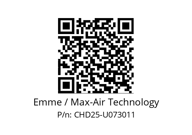   Emme / Max-Air Technology CHD25-U073011