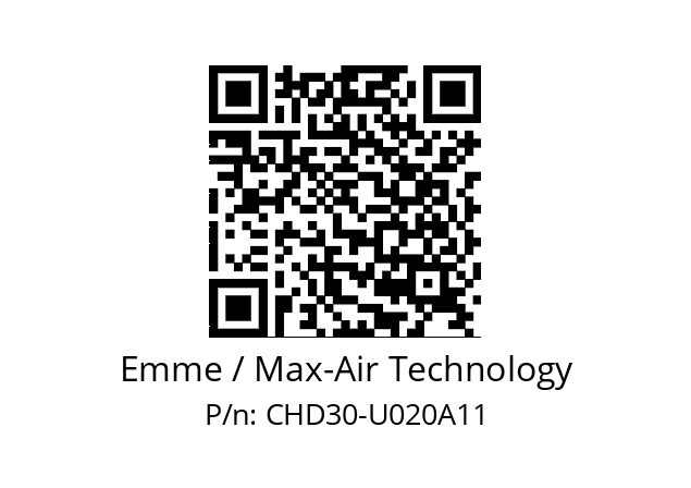   Emme / Max-Air Technology CHD30-U020A11