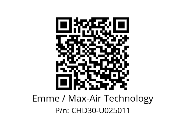   Emme / Max-Air Technology CHD30-U025011