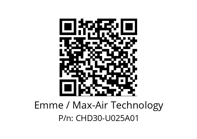   Emme / Max-Air Technology CHD30-U025A01