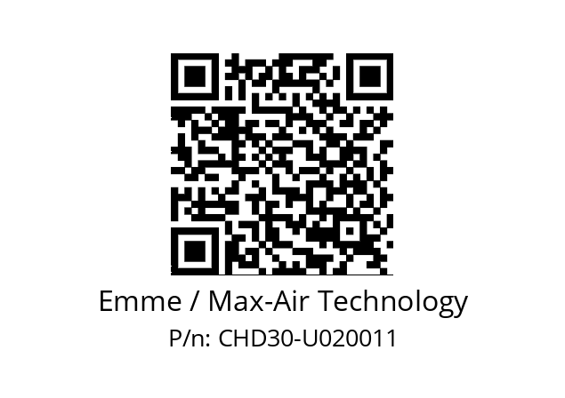   Emme / Max-Air Technology CHD30-U020011