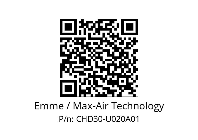   Emme / Max-Air Technology CHD30-U020A01