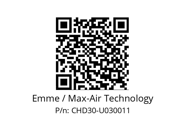   Emme / Max-Air Technology CHD30-U030011