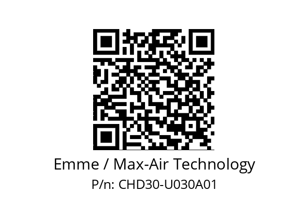   Emme / Max-Air Technology CHD30-U030A01