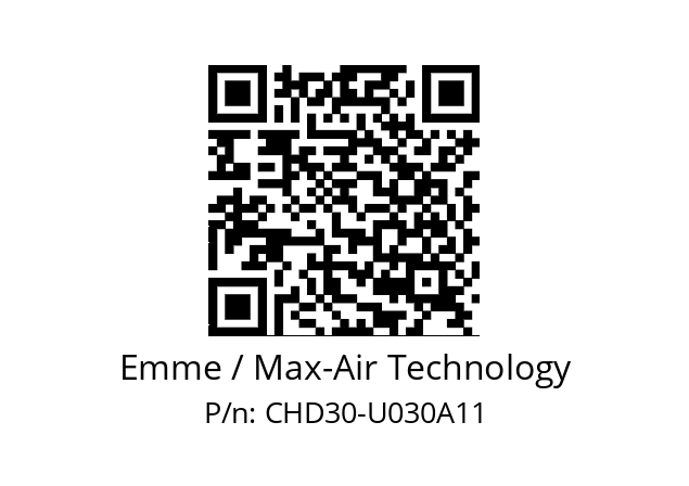   Emme / Max-Air Technology CHD30-U030A11