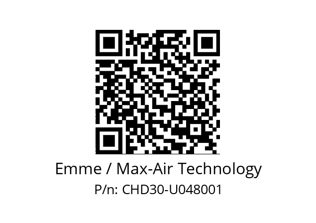   Emme / Max-Air Technology CHD30-U048001