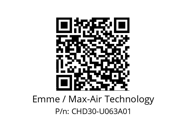   Emme / Max-Air Technology CHD30-U063A01