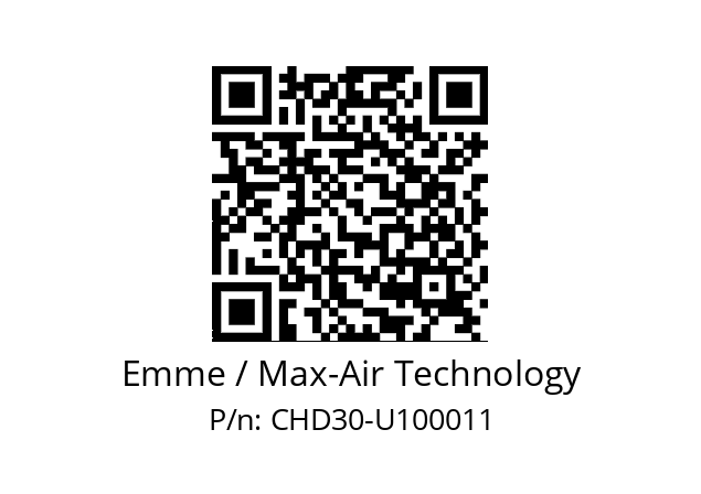   Emme / Max-Air Technology CHD30-U100011