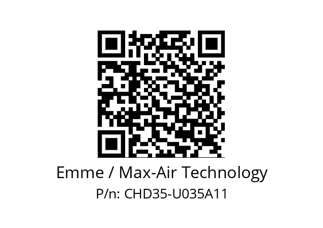   Emme / Max-Air Technology CHD35-U035A11