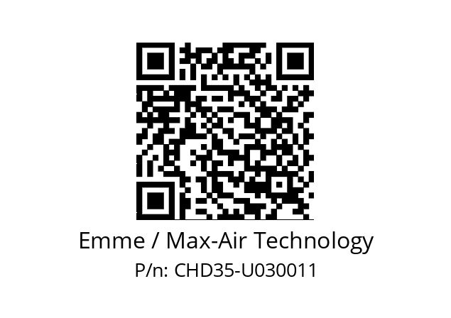   Emme / Max-Air Technology CHD35-U030011