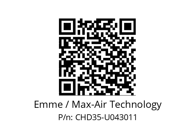   Emme / Max-Air Technology CHD35-U043011