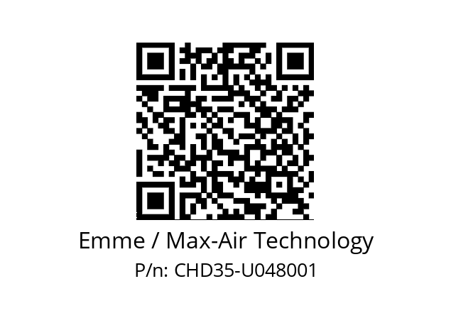   Emme / Max-Air Technology CHD35-U048001