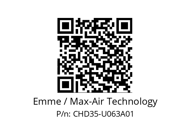   Emme / Max-Air Technology CHD35-U063A01