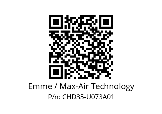   Emme / Max-Air Technology CHD35-U073A01