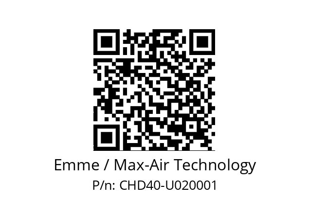   Emme / Max-Air Technology CHD40-U020001