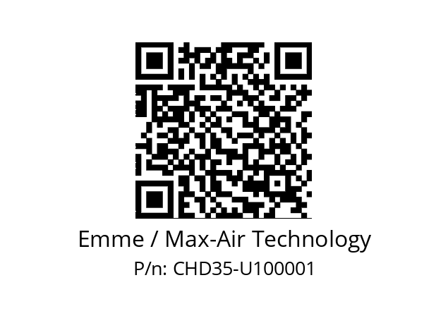   Emme / Max-Air Technology CHD35-U100001