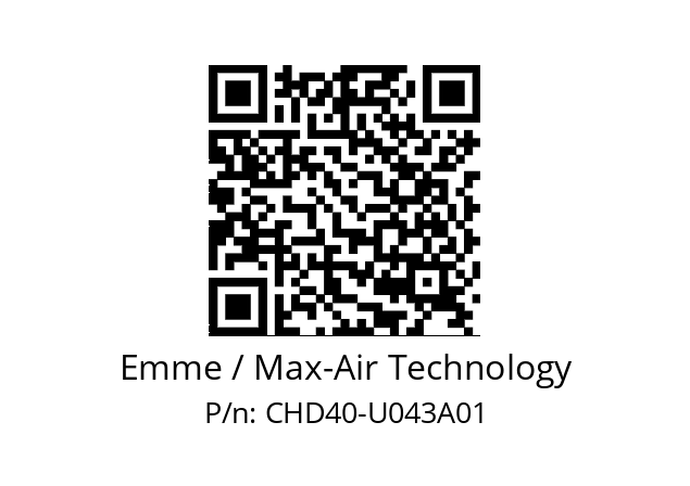   Emme / Max-Air Technology CHD40-U043A01