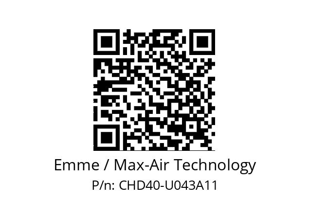   Emme / Max-Air Technology CHD40-U043A11