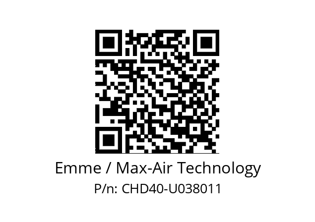   Emme / Max-Air Technology CHD40-U038011