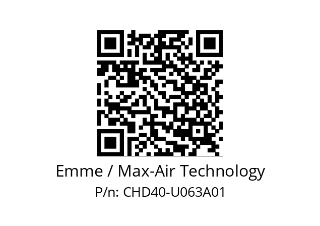   Emme / Max-Air Technology CHD40-U063A01