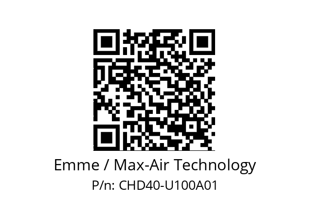   Emme / Max-Air Technology CHD40-U100A01