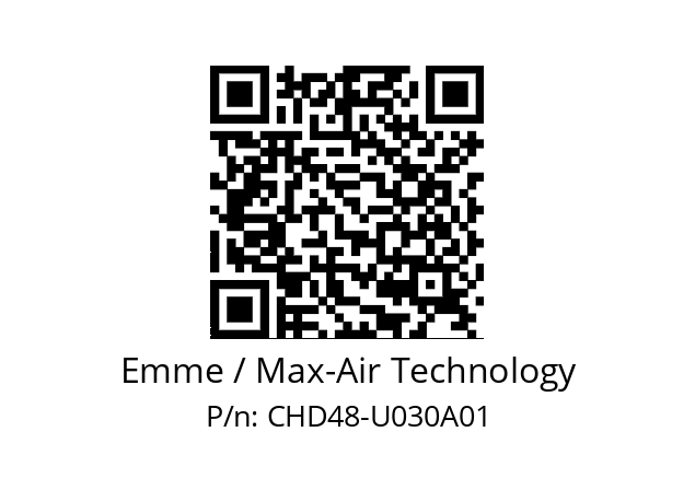   Emme / Max-Air Technology CHD48-U030A01