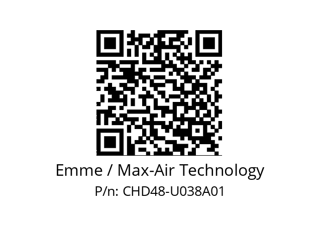   Emme / Max-Air Technology CHD48-U038A01