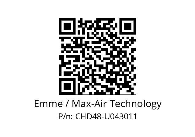   Emme / Max-Air Technology CHD48-U043011