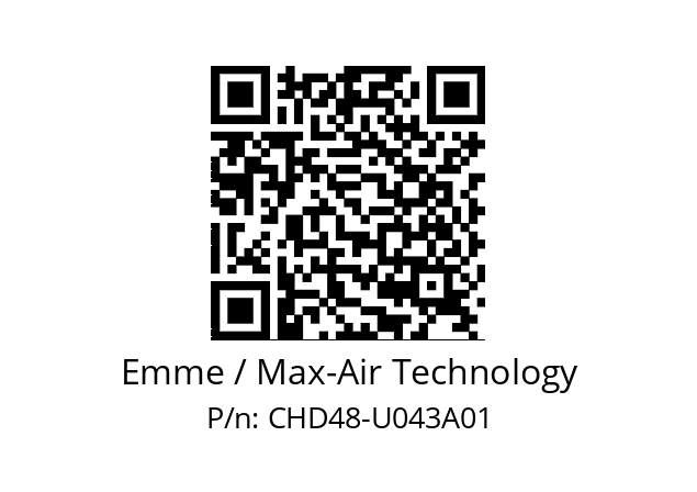   Emme / Max-Air Technology CHD48-U043A01