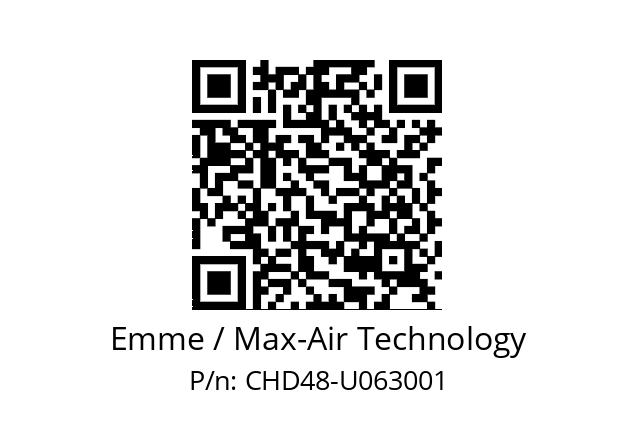   Emme / Max-Air Technology CHD48-U063001