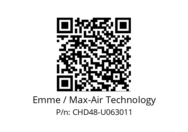   Emme / Max-Air Technology CHD48-U063011