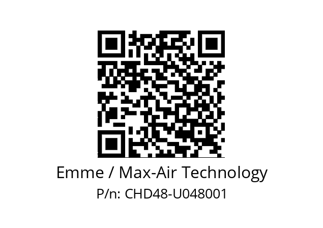   Emme / Max-Air Technology CHD48-U048001