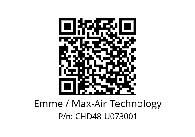   Emme / Max-Air Technology CHD48-U073001