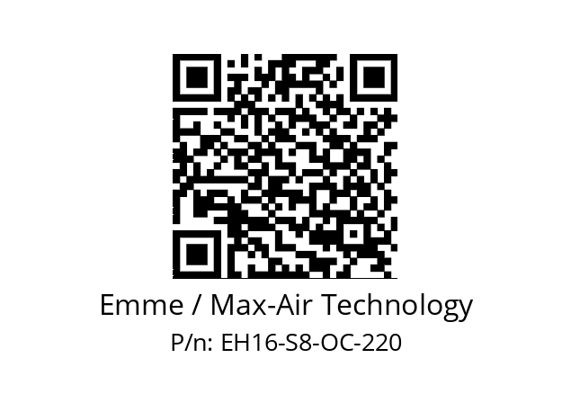   Emme / Max-Air Technology EH16-S8-OC-220