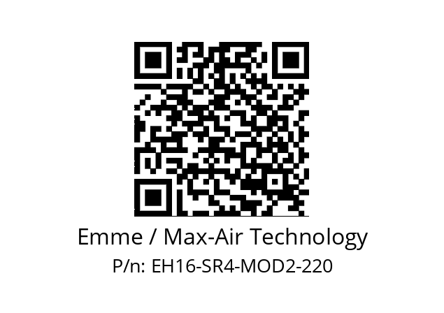   Emme / Max-Air Technology EH16-SR4-MOD2-220