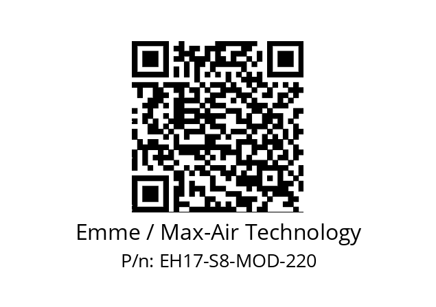   Emme / Max-Air Technology EH17-S8-MOD-220