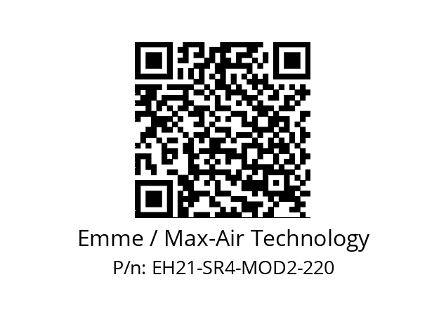   Emme / Max-Air Technology EH21-SR4-MOD2-220