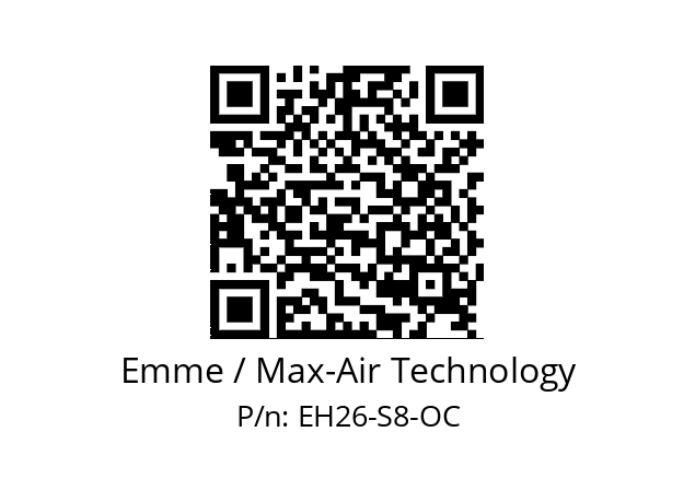   Emme / Max-Air Technology EH26-S8-OC