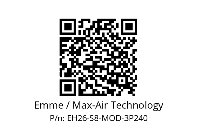   Emme / Max-Air Technology EH26-S8-MOD-3P240