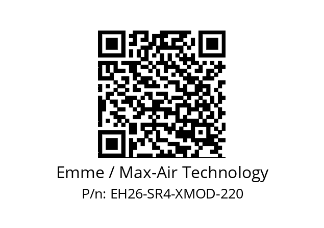   Emme / Max-Air Technology EH26-SR4-XMOD-220